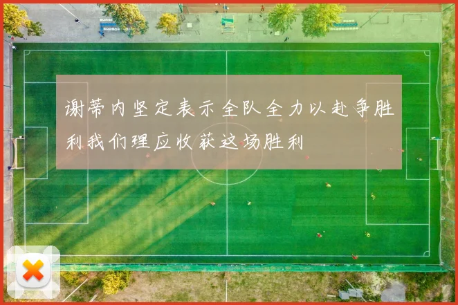 谢蒂内坚定表示全队全力以赴争胜利我们理应收获这场胜利